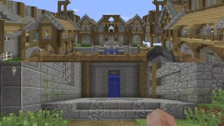 [SPLIT-SCREEN]- Minecraft Mini Battle Games Online [No Commentary]