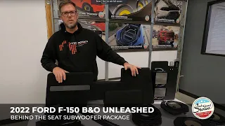 2022 Ford F-150 B&O Unleashed Behind the Seat Package Overview