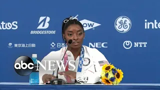 Olympic star Simone Biles withdraws mid-competition l WNT