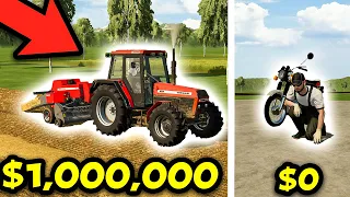 STARTING WITH 0$ ON FLAT MAP🚜ep.10🚜Farming Simulator 2022 timelapse
