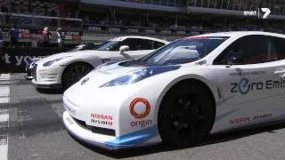 Nissan Time Attack at Clipsal - GT-R vs NISMO LEAF RC vs Nissan Altima V8 Supercar