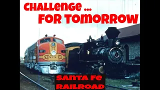 "CHALLENGE FOR TOMORROW"  VINTAGE SANTA FE RAILROAD SAFETY FILM 71002