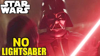 Why Vader Not Using His Lightsaber Against Reva Was So Important