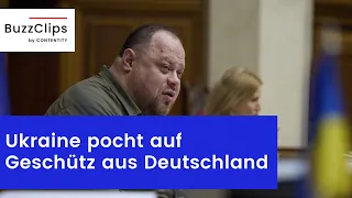 Die Ukraine pocht auf schweres Geschütz aus Deutschland