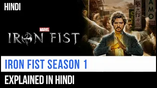 Iron Fist Season 1 Recap In Hindi |  Captain Blue Pirate |