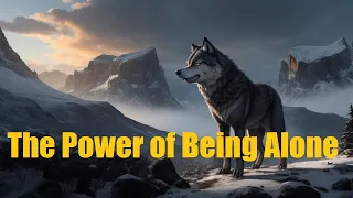 The Power of Being Alone | The Power of Being A Lone Wolf | Inspirational Story