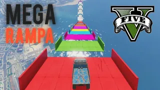 ¡MEGA RAMPA DIFICIL! "GTA V Online"