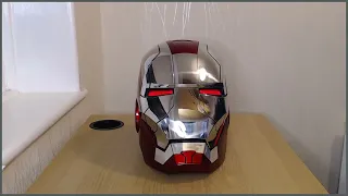 AutoKing Iron Man Mk 5 Helmet Unboxing - Automatic opening and closing, voice commands