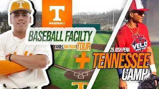 D1 PROSPECT CAMP @  University of Tennessee Baseball Facility Tour #baseball