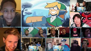 BEST Zelda Rap EVER!! ANIMATED MUSIC VIDEO by Joel C - Starbomb [REACTION MASH-UP]#1471