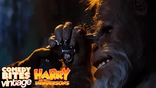 Bigfoot Battles with Hunter! | Harry and the Hendersons (1987) | Comedy Bites Vintage