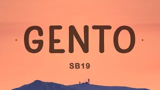 SB19 - GENTO (Lyrics)