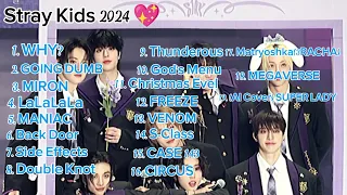 Плейлист Stray Kids 2024❤