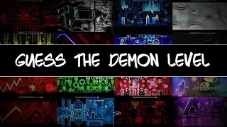 Geometry Dash Demon Quiz (Guess The Demon Level)