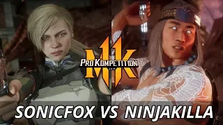 MK11: SonicFox Vs NinjaKilla (Top 8) Online Cup NA East