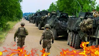 Russia is ready for combat! NATO sends, 4,000 German troops approaching the MOSCOW border