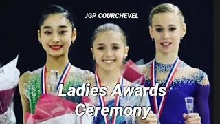 [JGP COURCHEVEL] Ladies AWARDS CEREMONY (Kamila’s first international victory)