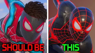 This Is How Miles EVOLVED Suit Should've Looked Like in Marvel's Spider-Man 2