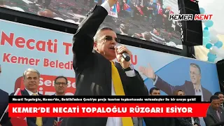 KEMER’DE NECATİ TOPALOĞLU RÜZGARI ESİYOR