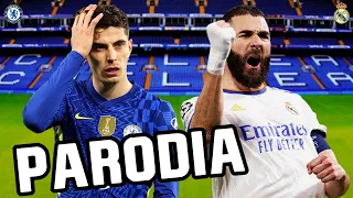 Canción Chelsea vs Real Madrid 1-3 (Parodia Envolver - Anitta)