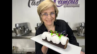 Шоколадный рулет - представление - Мария Селянина - PastryCampus.ru