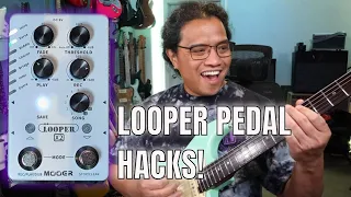 Best Looper Pedal Hacks! Mooer Looper X2 Pedal