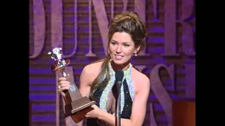 Shania Twain Wins Album of the Year For "The Woman in Me" - ACM Awards 1996