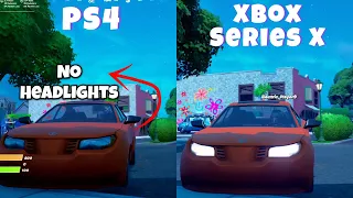 PS4 vs Xbox Series X - Fortnite Graphics Comparison - Next Gen Visuals