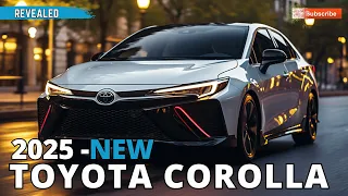 2025 First Look Toyota Corolla hybrid  Interior & Exterior Details!