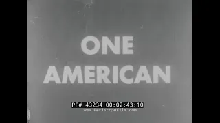 DWIGHT D. EISENHOWER OFFICIAL PRESIDENTIAL CAMPAIGN FILM 43234