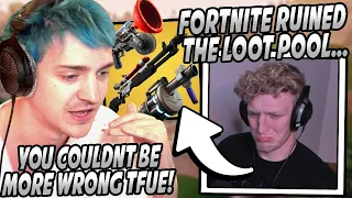 Ninja Is NOT Happy With Tfue ROASTING The New Season & SHOWS Why The CHARGE SHOTGUN Is *OP*!