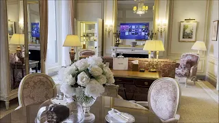 PARIS RITZ PARIS Balcony Pink Deluxe Suite. Jardin des Plantes.