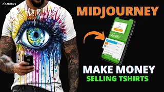 How AI Artists are making money with Midjourney in 2023 ( Side Hustle )