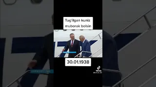 islom karimov UZBEKISTON PIRZDENT  BIZ SIZNI SOG'INDIK BOBOJON  30.01.1983 YIL