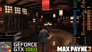 Max Payne 3 | GTX 1060 6GB | Ryzen 5 1600