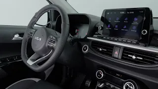 The new Kia Picanto 2024 Studio   GT Line Interior 4k