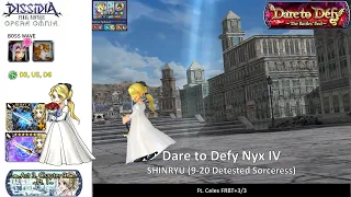 DFFOO [GL] Dare to Defy Nyx IV SHINRYU: Celes Solo