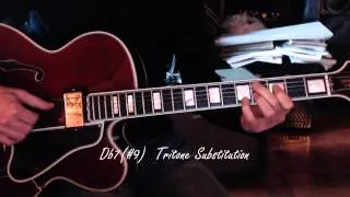 Jazz Guitar - Circle of Fifths & Tritone Substitution - Chords Tensions