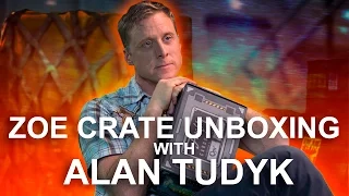 Zoe Firefly Cargo Crate Unboxing with Alan Tudyk!