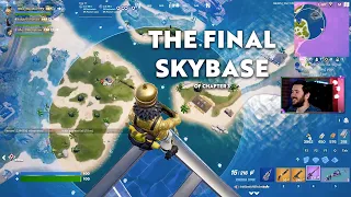 WHEN IT'S THE LAST DAY OF CHAPTER 3... WE SKYBASE | Fortnite