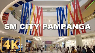 Walking on the Longest Mall of the Philippines - SM City Pampanga | San Fernando | Sky Ranch | 4K