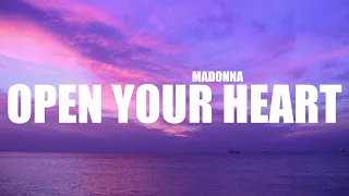 Madonna - Open Your Heart (Lyrics)