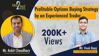 Profitable Options Buying Strategy by an Experienced Trader #Face2Face with Ankit Chaudhary