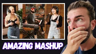 First Time Hearing | Pomplamoose - Miley Cyrus "Flowers" & Bruno Mars "When I Was Your Man" Mashup |