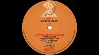 Depeche Mode - Leave in Silence (Longer)