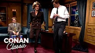 Kate Mulgrew & Conan Do An Irish Jig | Late Night with Conan O’Brien