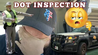 Pulled In By Texas State Trooper for DOT Inspection (Level 1)