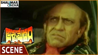 Aswamedham Movie || Amrish Puri Kidnapped Nagma & Geeta || Balakrishna || Shalimarcinema