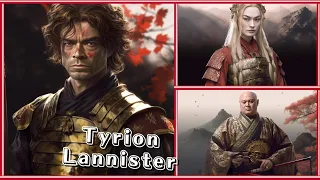 GAME of THRONES characters reimagined as SAMURAIS | created with Midjourney