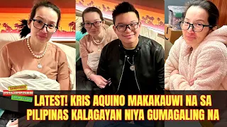 TUNAY Na KALAGAYAN NGAYON ni Kris Aquino Gumaling Na Nga Ba Siya Ngayon?